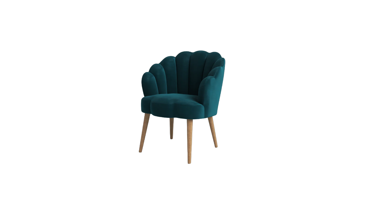 Teal Rae Accent Chair