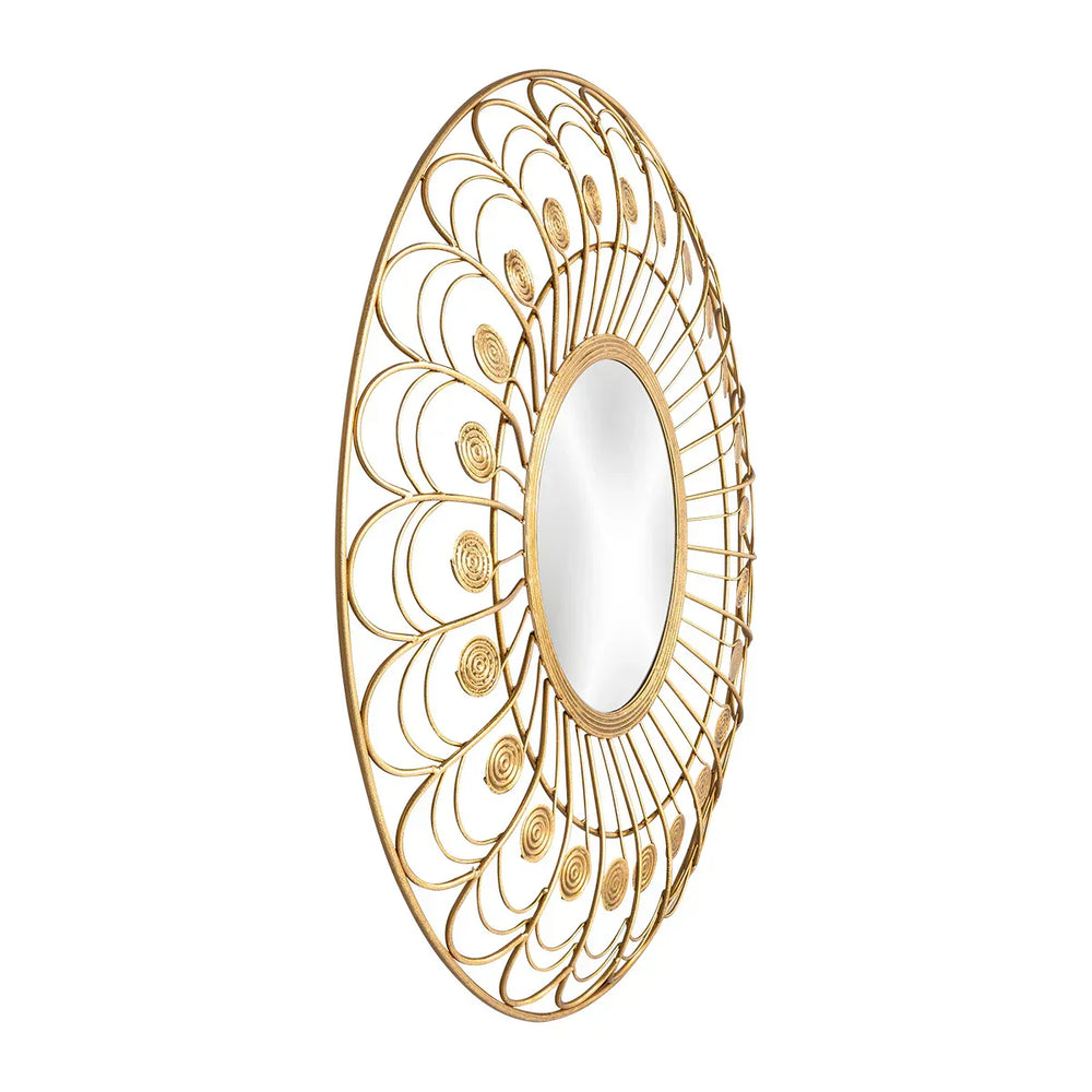 Classic Round Shaped Wall Mirror - All India Decor