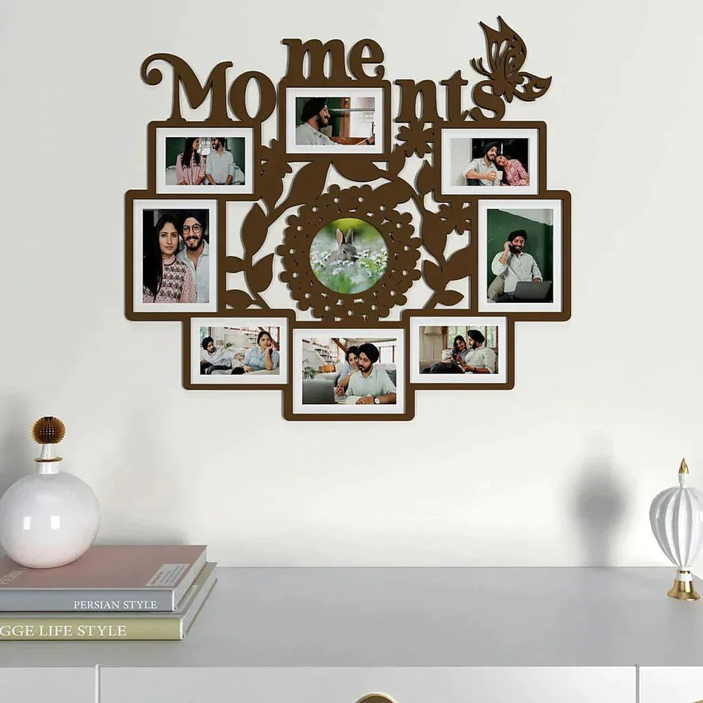 Moments Dark Brown Hanging Photo Frame - All India Decor