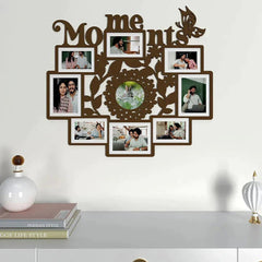 Moments Dark Brown Hanging Photo Frame - All India Decor