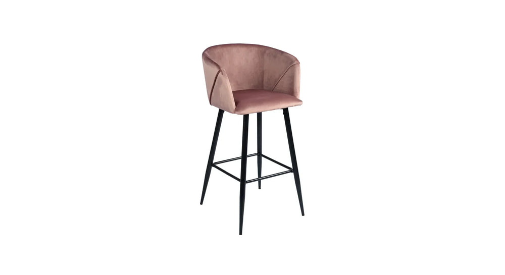 Pink Color Clea Counter Stool - All India Decor