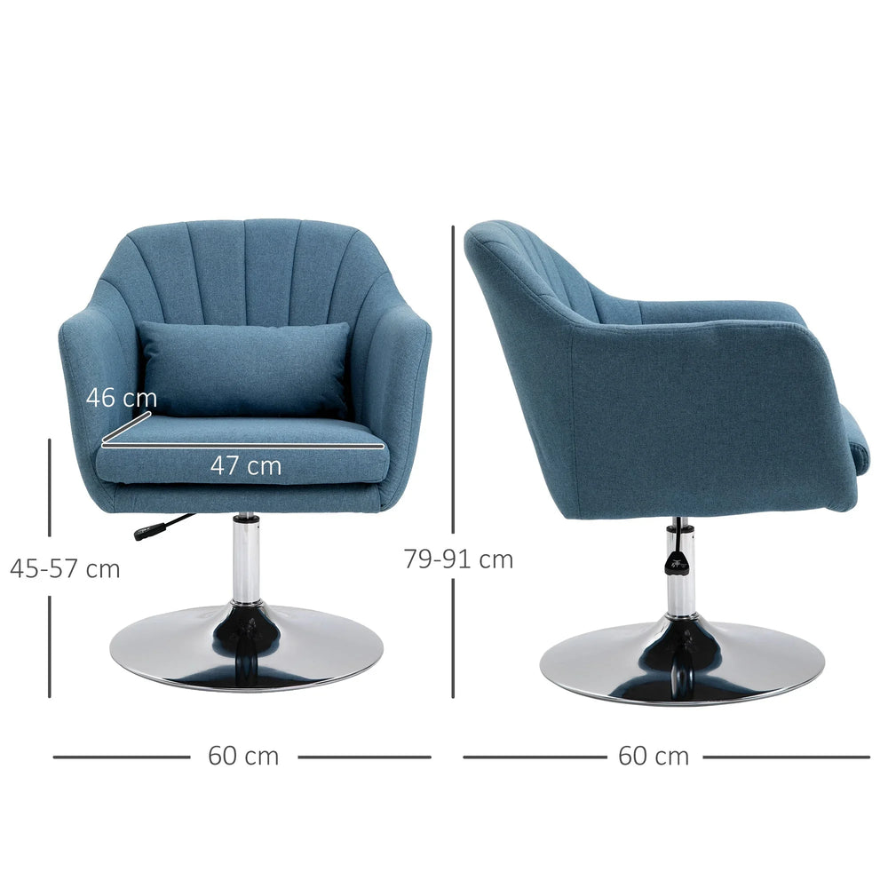 Blue Boyd Swiel Bar Stool/Chair - All India Decor