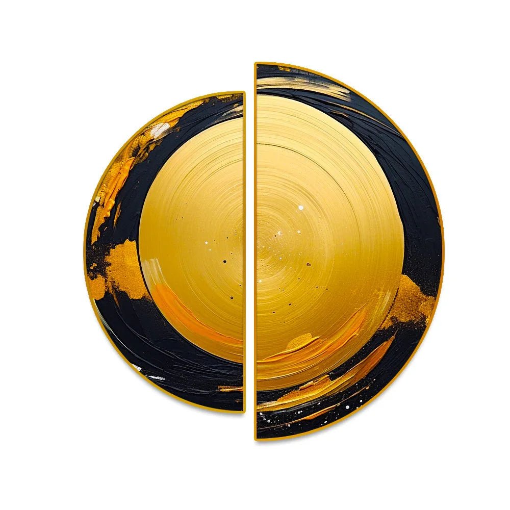 Modern Art Circle for Home Décor Wall Paintings & Arts - All India Decor