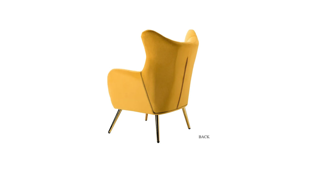 Yellow Dawson Accent Chair - All India Decor