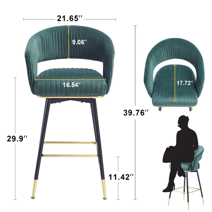 Green Mixoy Bar Stool