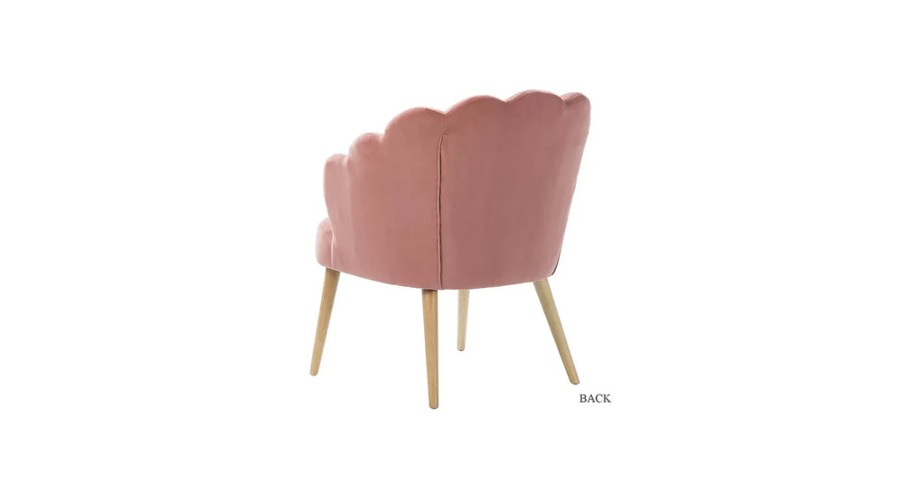 Pink Rae Accent Chair - All India Decor
