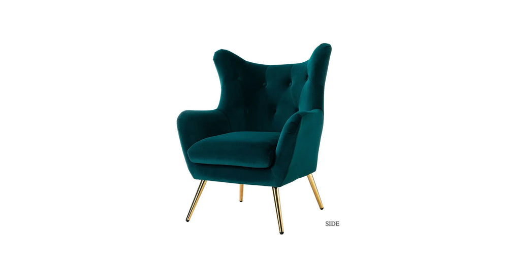 Teal Dawson Accent Chair - All India Decor