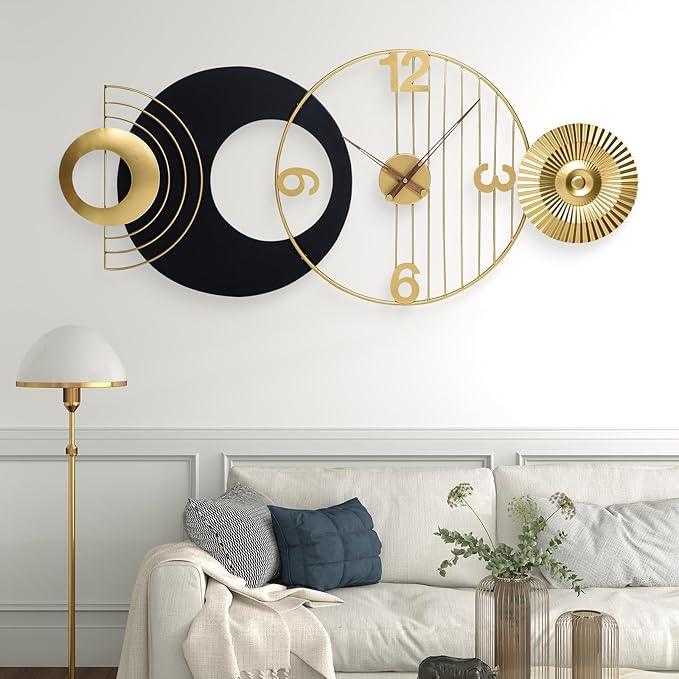 Abstract Modern Wall Watch - Large Clock for Home - All India Decor