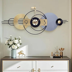 Fancy Metal Wall Clock - All India Decor