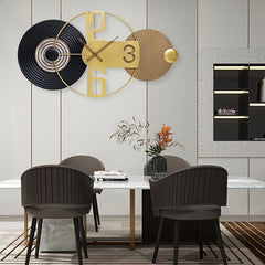 Aurora Orbit Large Luxury Wall Clock - All India Decor