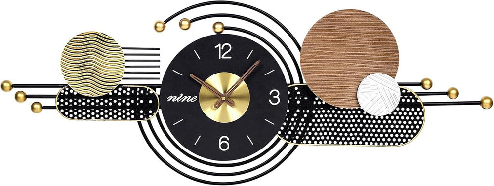 ArtSphere Modern Metal Timepiece - All India Decor