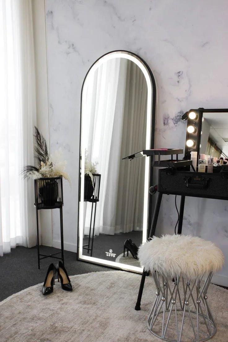 Full length Floor LED Mirror - All India Decor