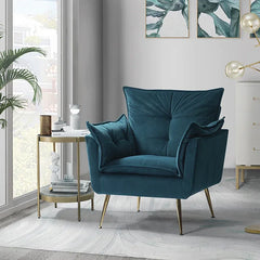 Teal Fyn Accent Chair - All India Decor