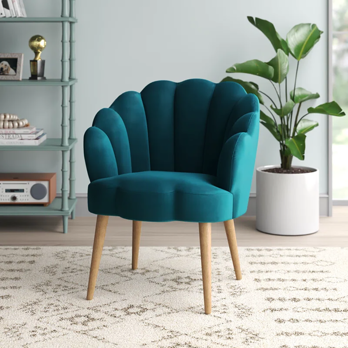 Teal Rae Accent Chair