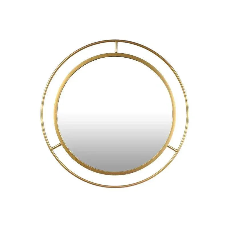 Designer Ring Wall Mirror Gold - All India Decor