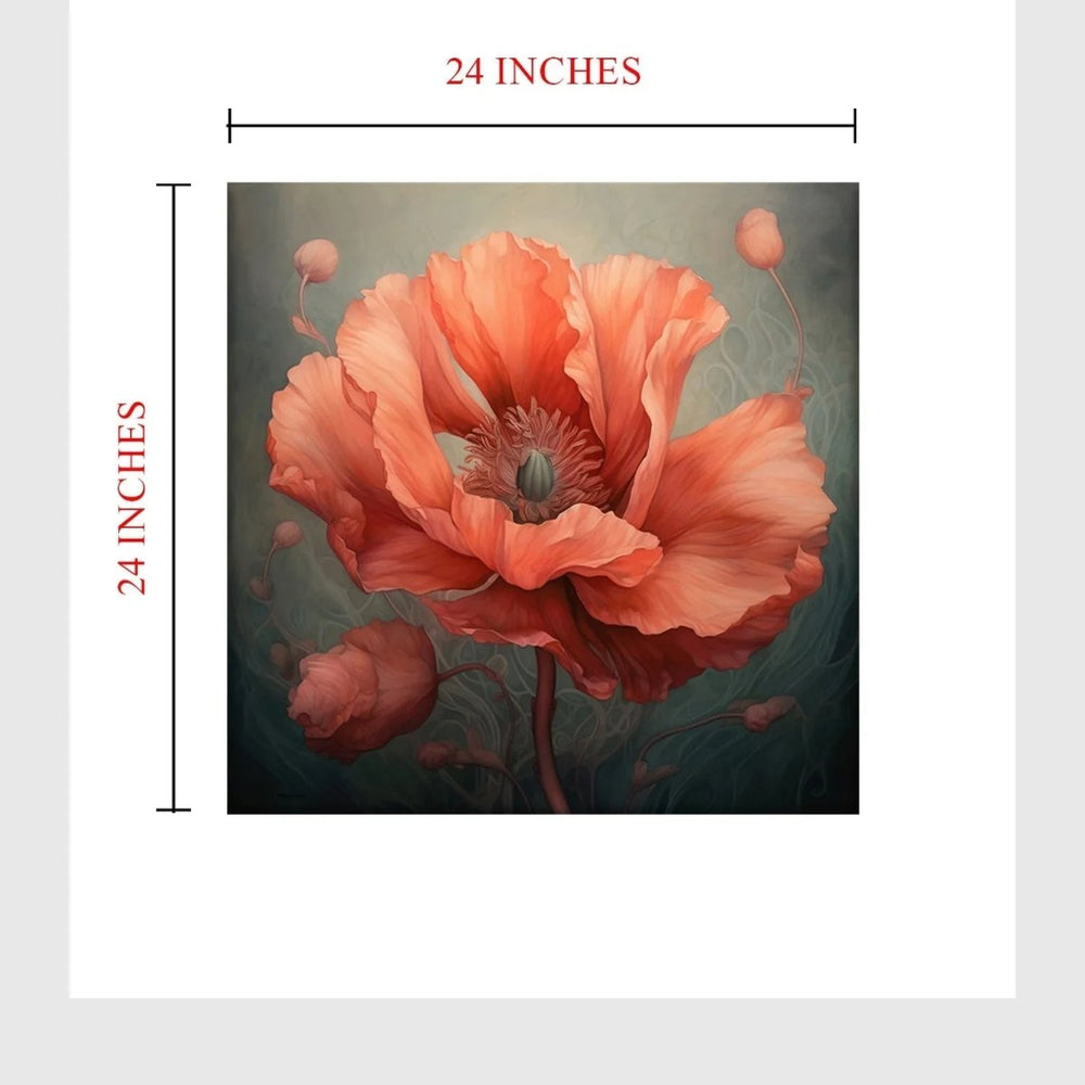 Abstract Florals Modern Wall Paintings - All India Decor