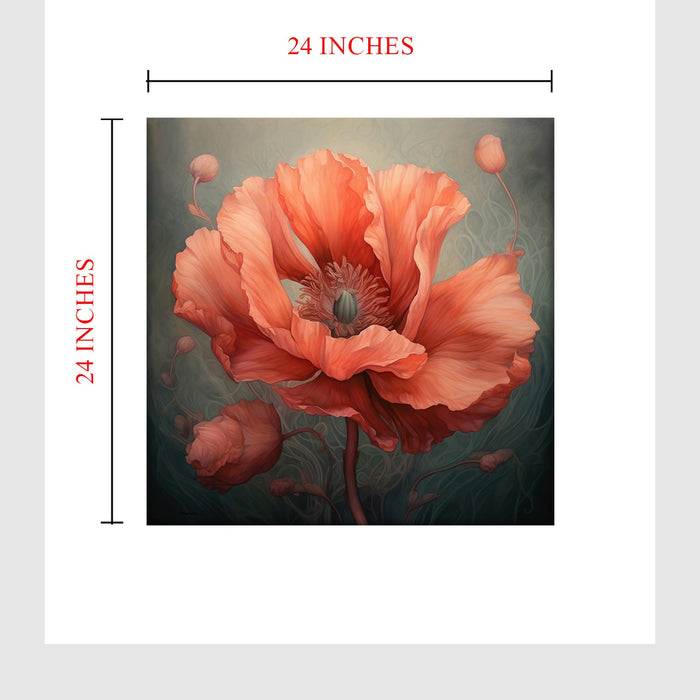 Abstract Florals Modern Wall Paintings