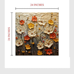 Vibrant Garden Colorful Wall Decor - All India Decor