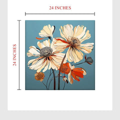 Seasonal Blooms Year - Round Flower Art - All India Decor