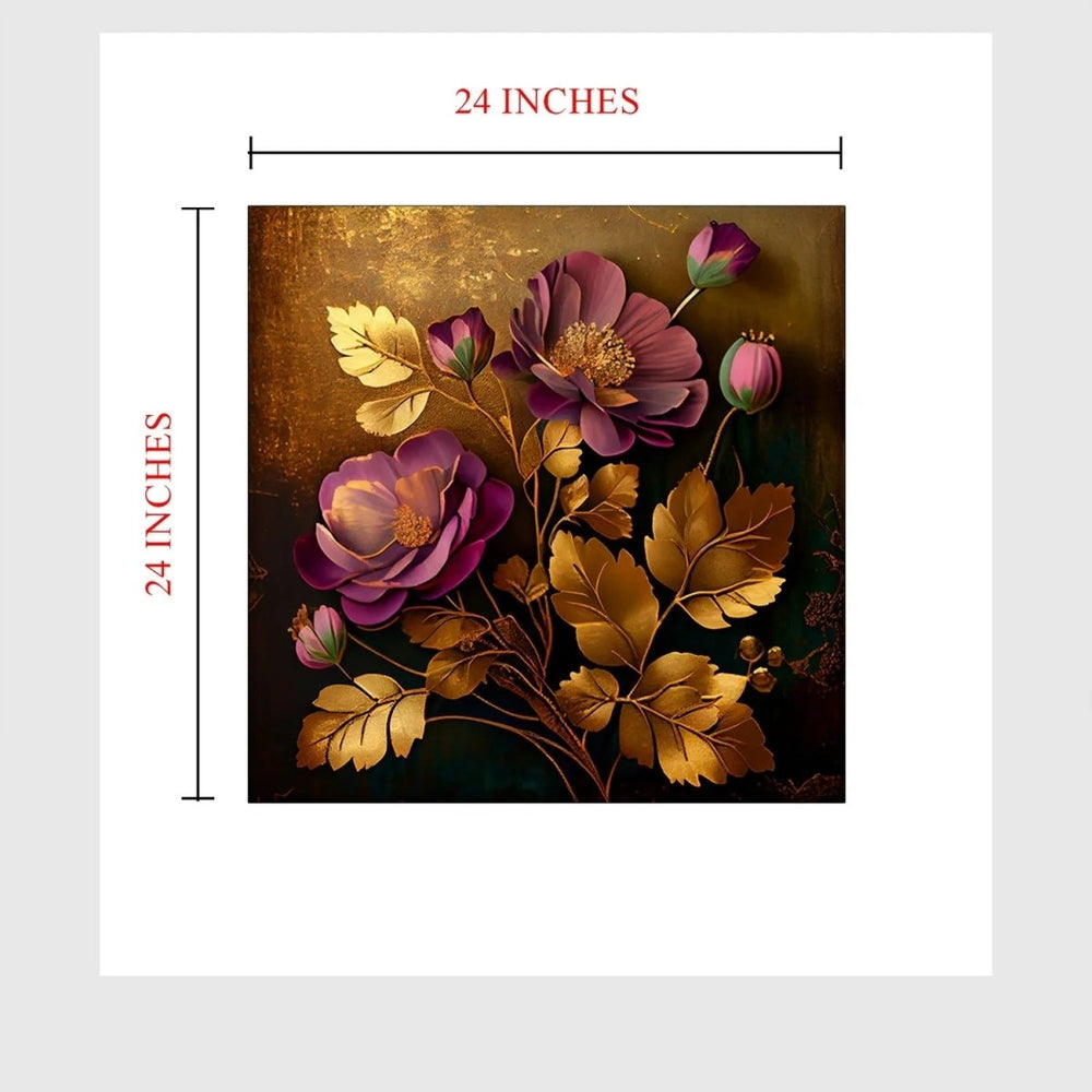 Sunlit Petals Bright Floral Paintings - All India Decor
