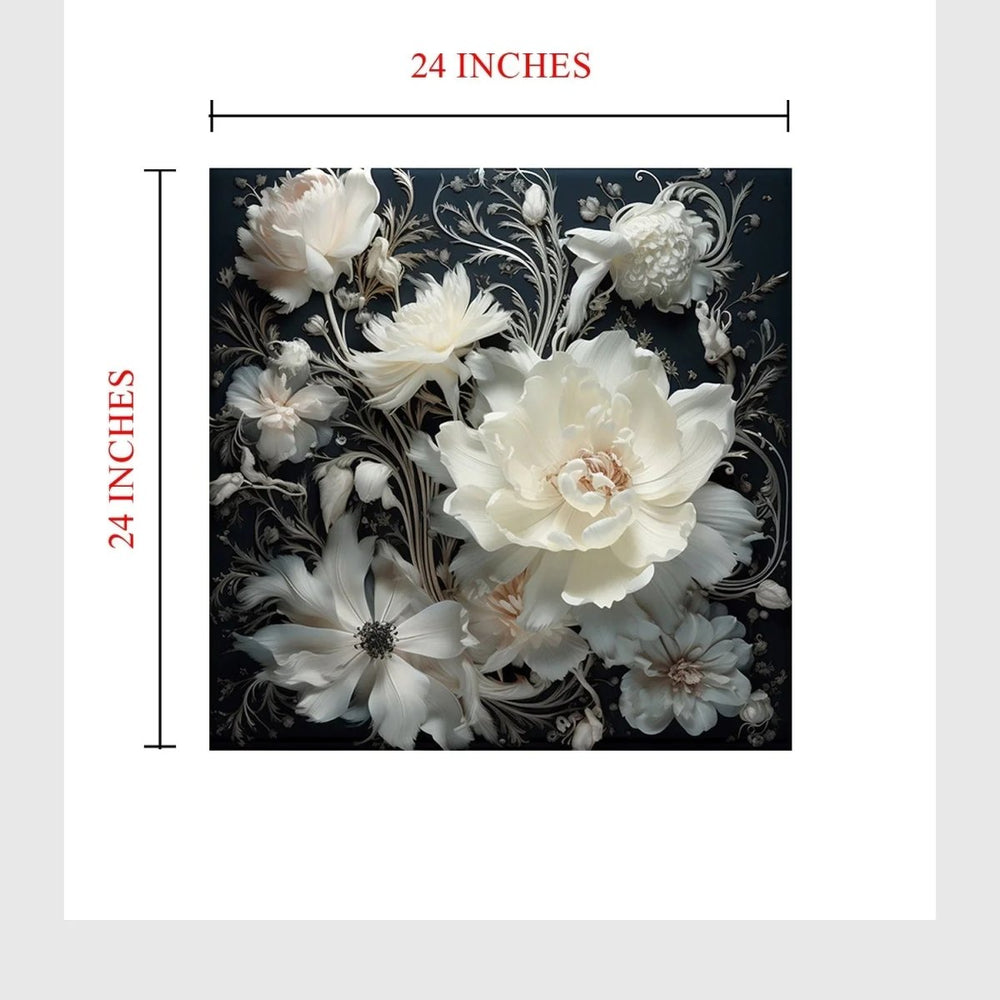 Flower Fusion Creative Floral Paintings - All India Decor