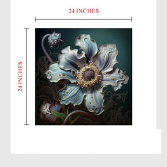 Garden Whispers Soft Flower Paintings - All India Decor
