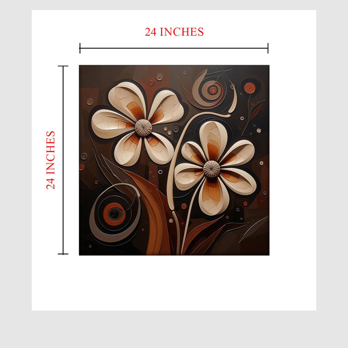 Flower Fields Scenic Wall Art