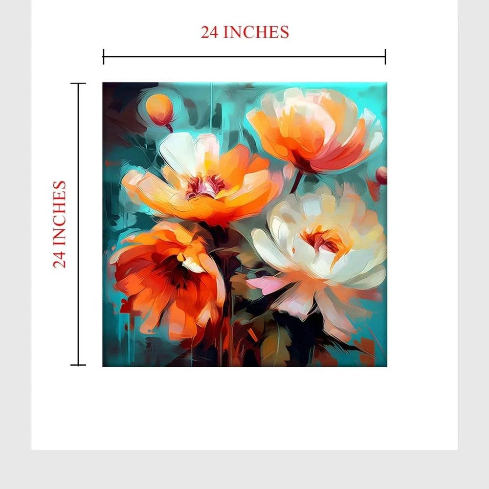 Botanical Dreams Floral Wall Paintings - All India Decor