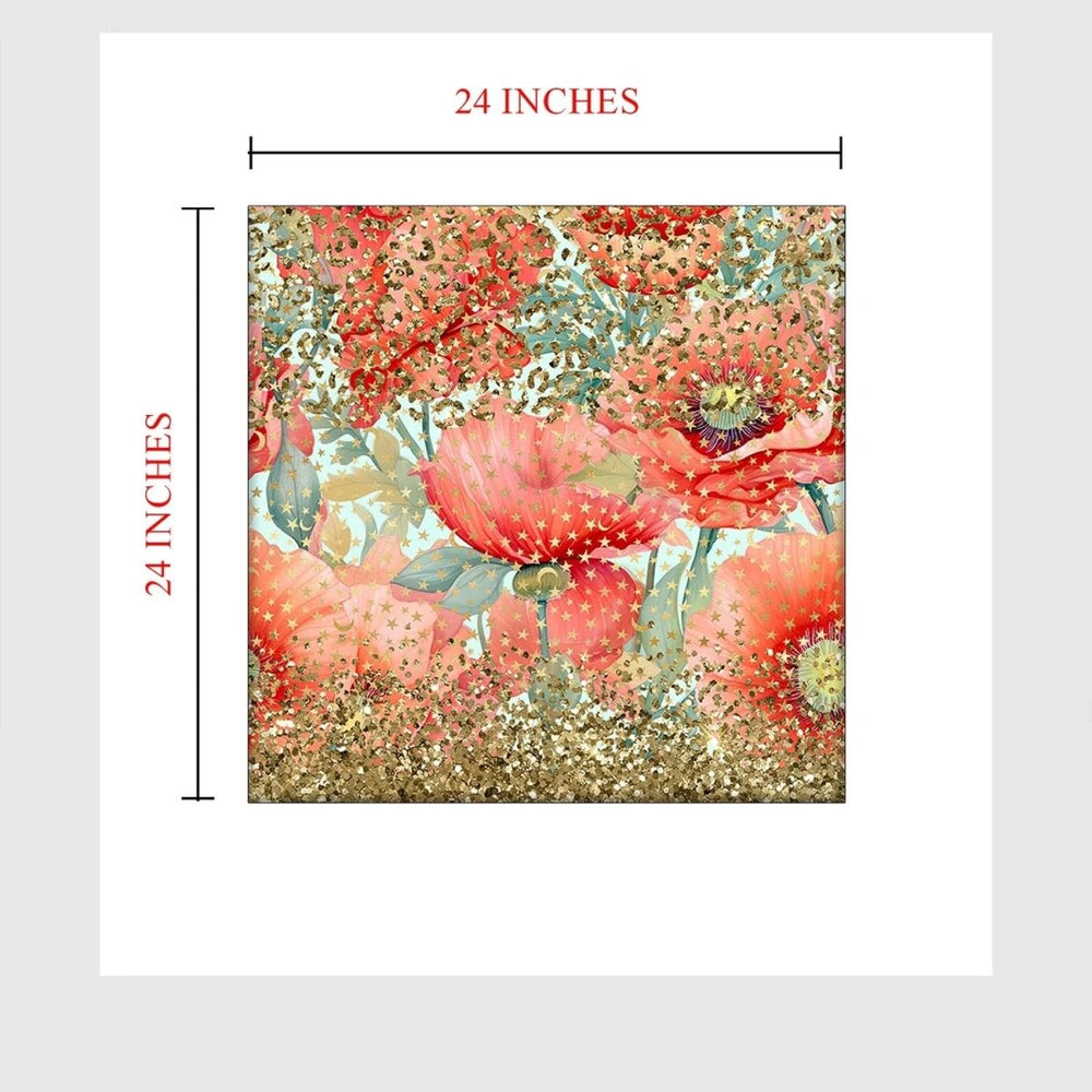 Nature's Palette Beautiful Flower Art - All India Decor
