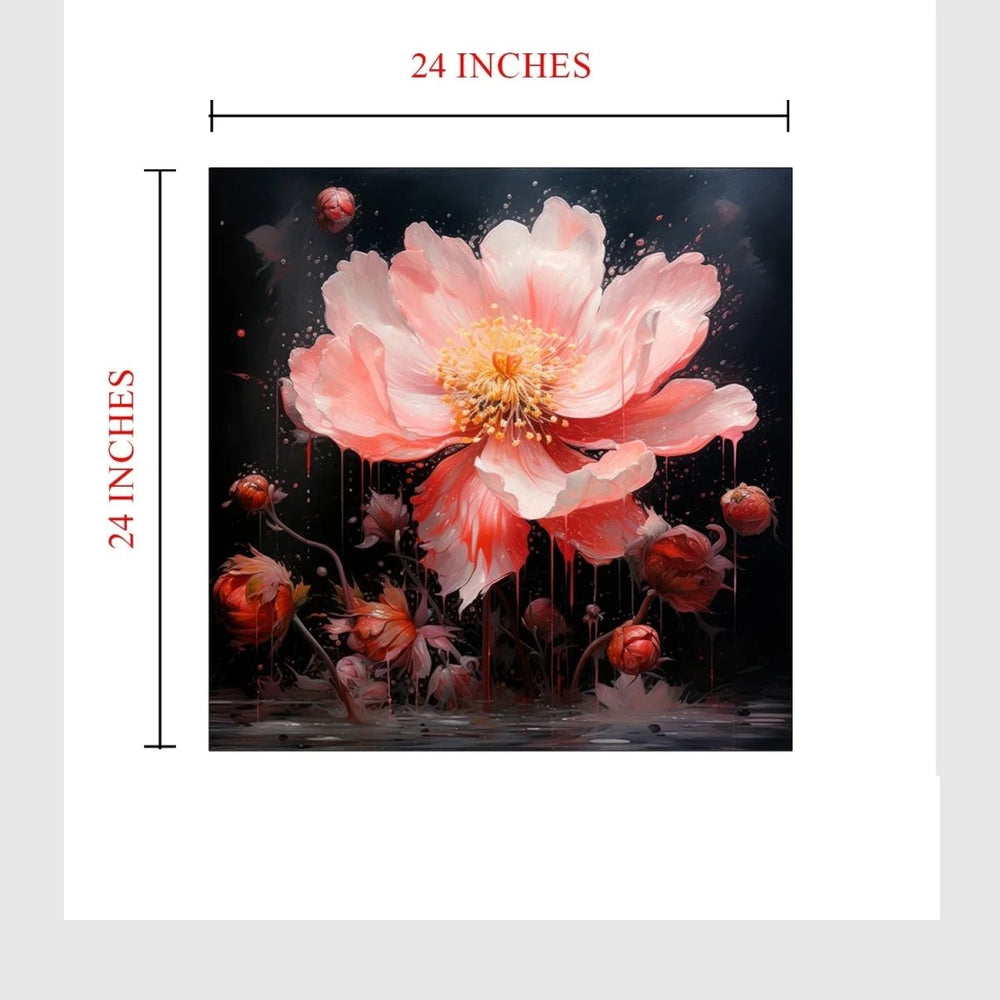 Lively Blooms Bright Flower Paintings - All India Decor