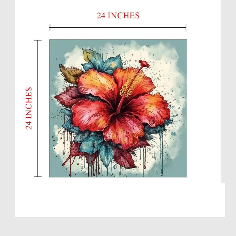 Nature's Harmony Serene Flower Paintings - All India Decor