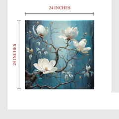 Nature's Touch Organic Floral Wall Art - All India Decor