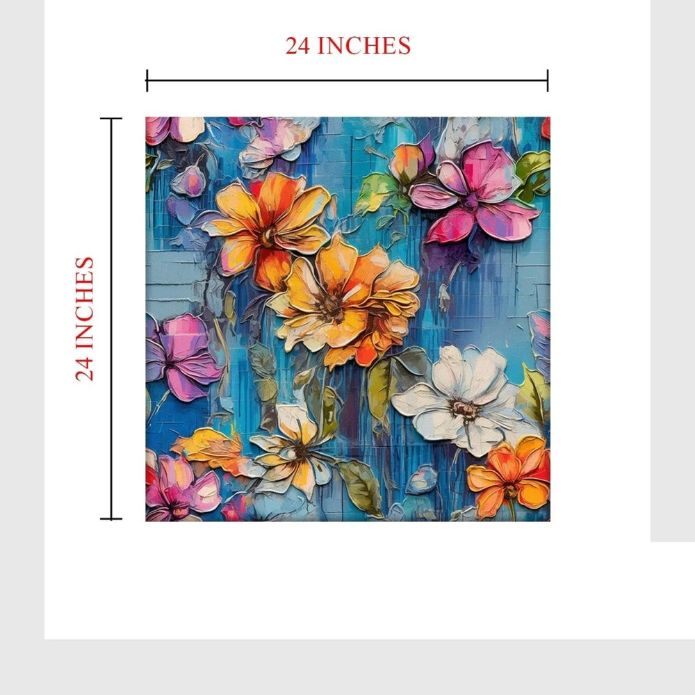 Sunny Petals Bright and Cheerful Art - All India Decor