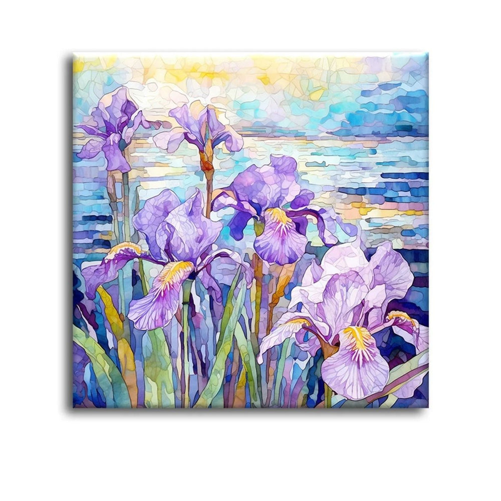 Colorful Blossoms Bright Flower Paintings - All India Decor