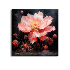 Lush Blooms Colorful Floral Paintings - All India Decor