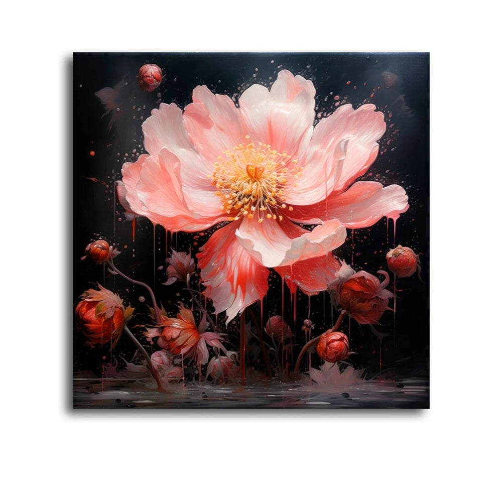 Lively Blooms Bright Flower Paintings - All India Decor