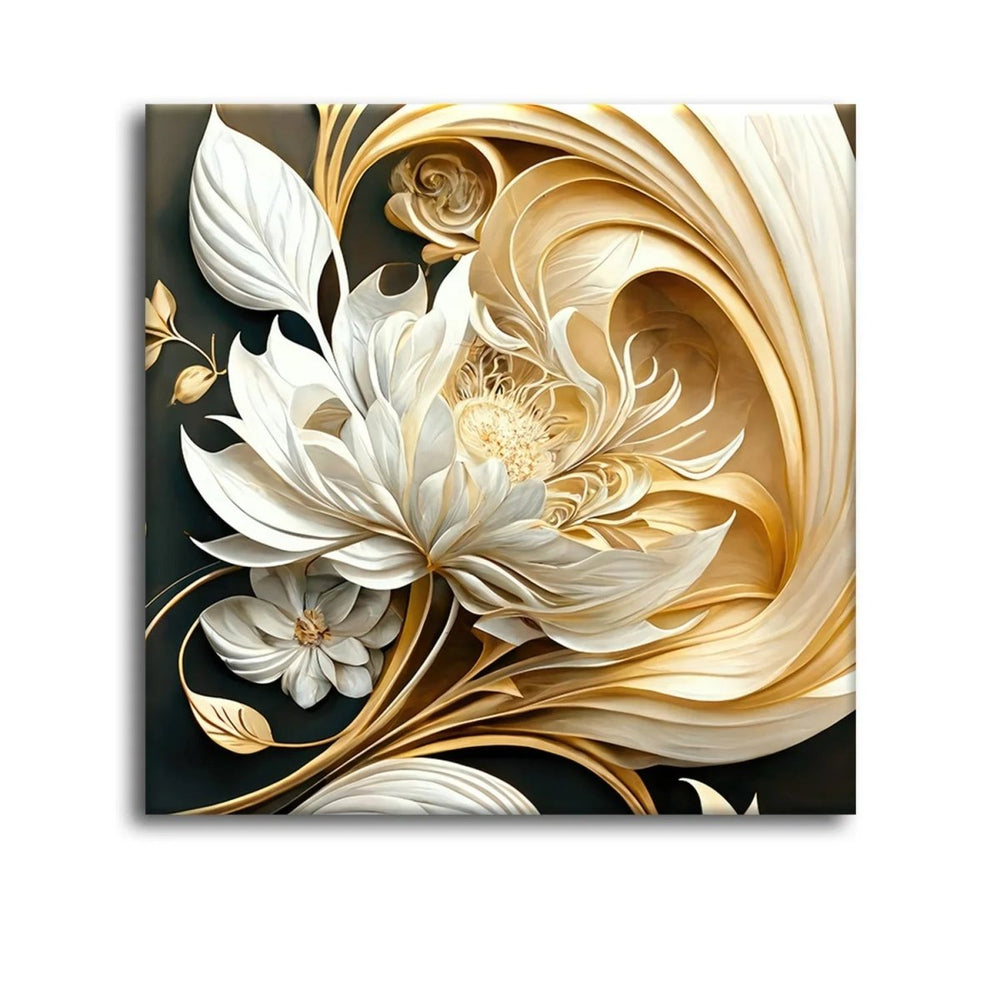 Abstract Blossoms Modern Floral Decor - All India Decor