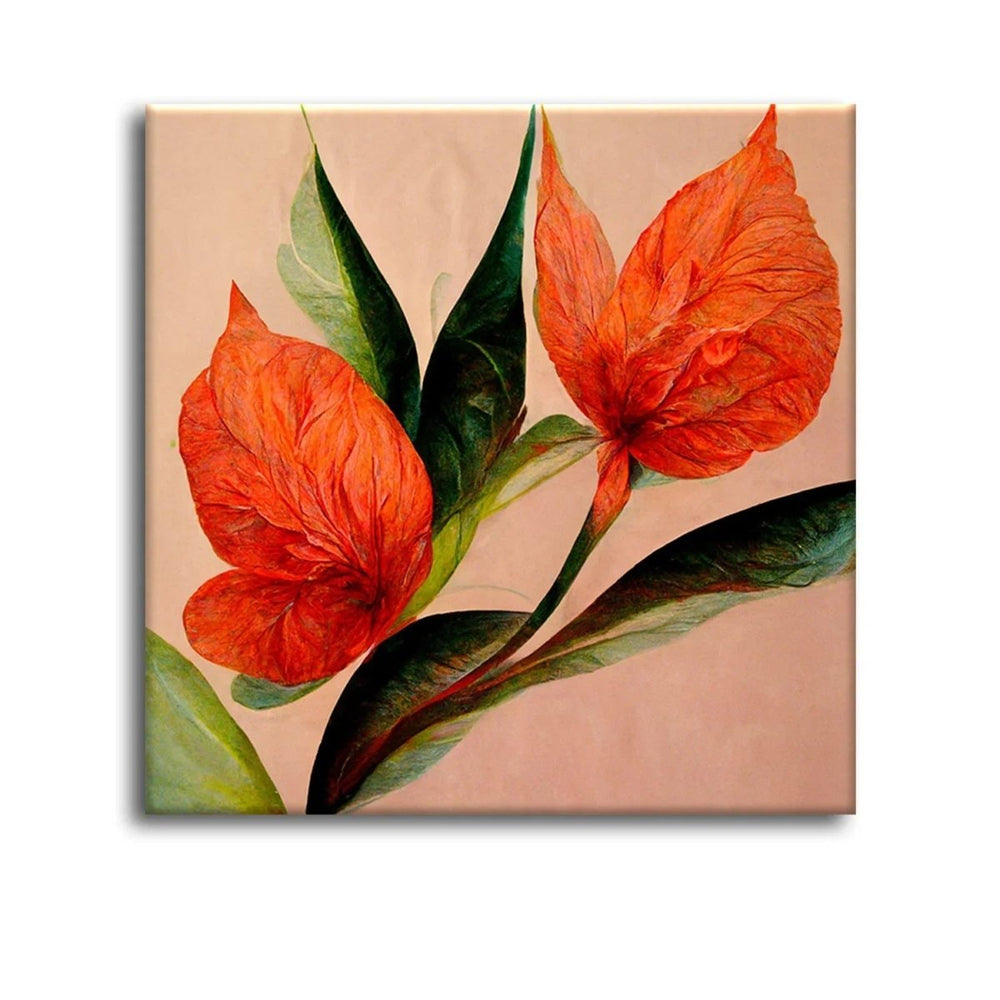 Timeless Tulips Classic Flower Art - All India Decor