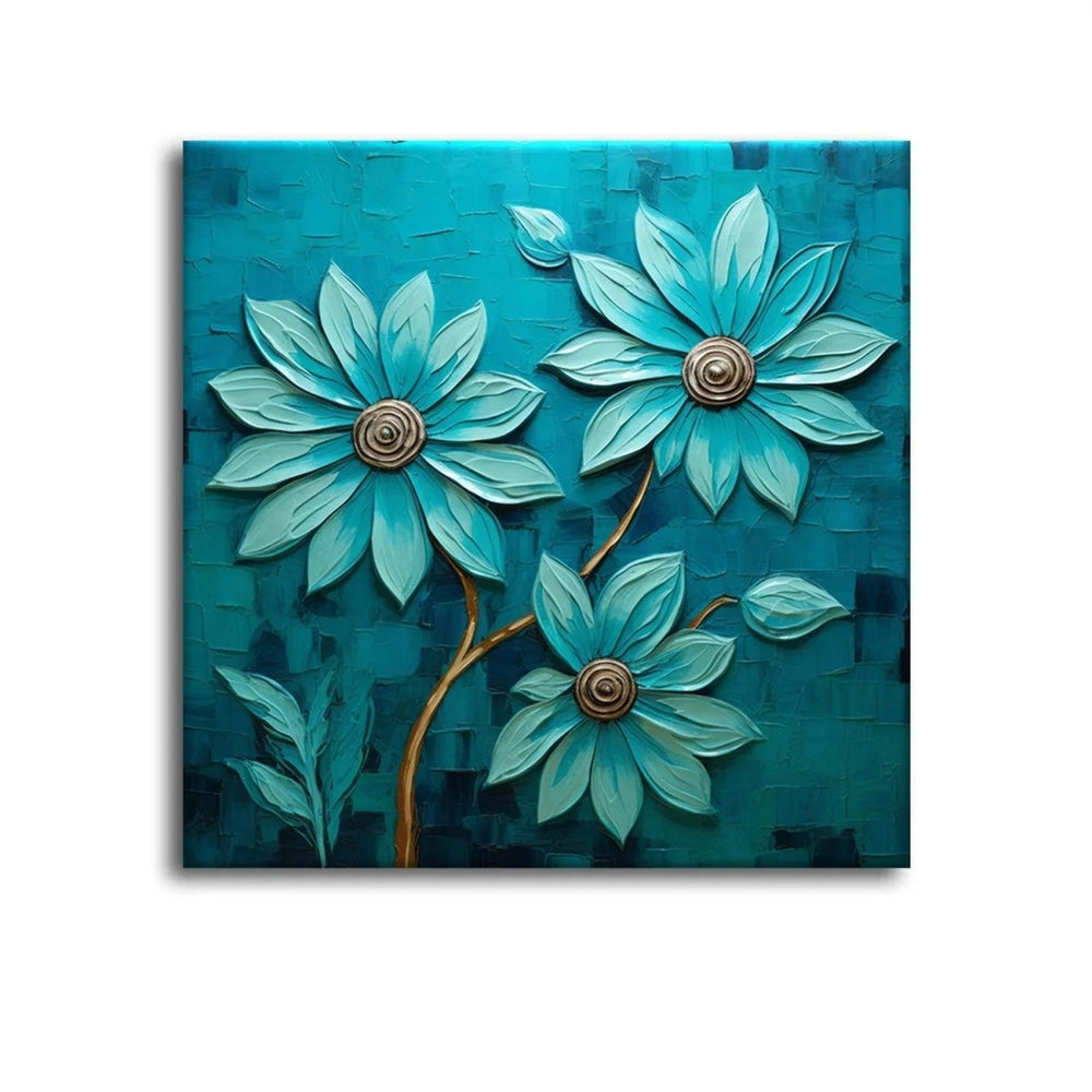Colorful Meadows Lively Flower Art - All India Decor