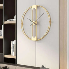 Modern Gold Wall Clock - All India Decor