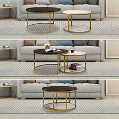 Negro & Alba Nesting Coffee Tables Set Of 2