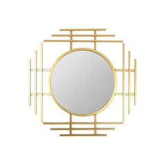 Lattice Gold Wall Mirror - All India Decor