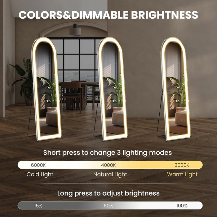 Floor LED Mirror