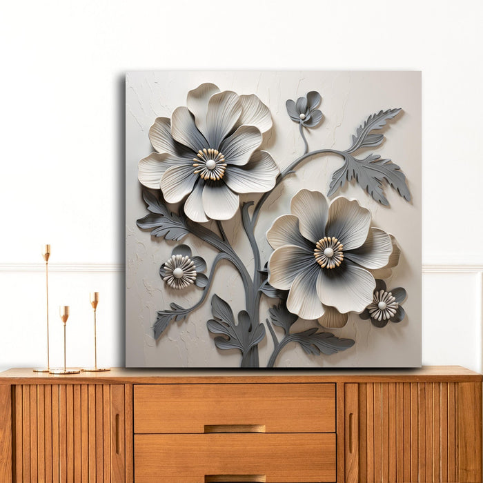 Petal Dance Dynamic Flower Wall Paintings