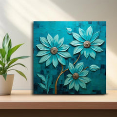 Colorful Meadows Lively Flower Art - All India Decor