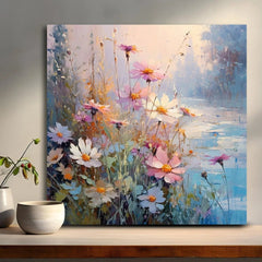 Funky Florals Quirky Flower Paintings - All India Decor
