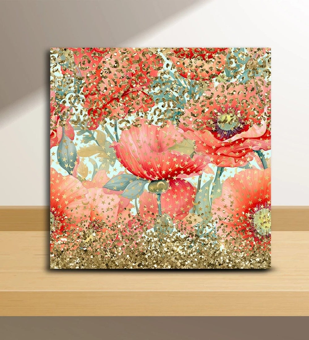 Nature's Palette Beautiful Flower Art - All India Decor
