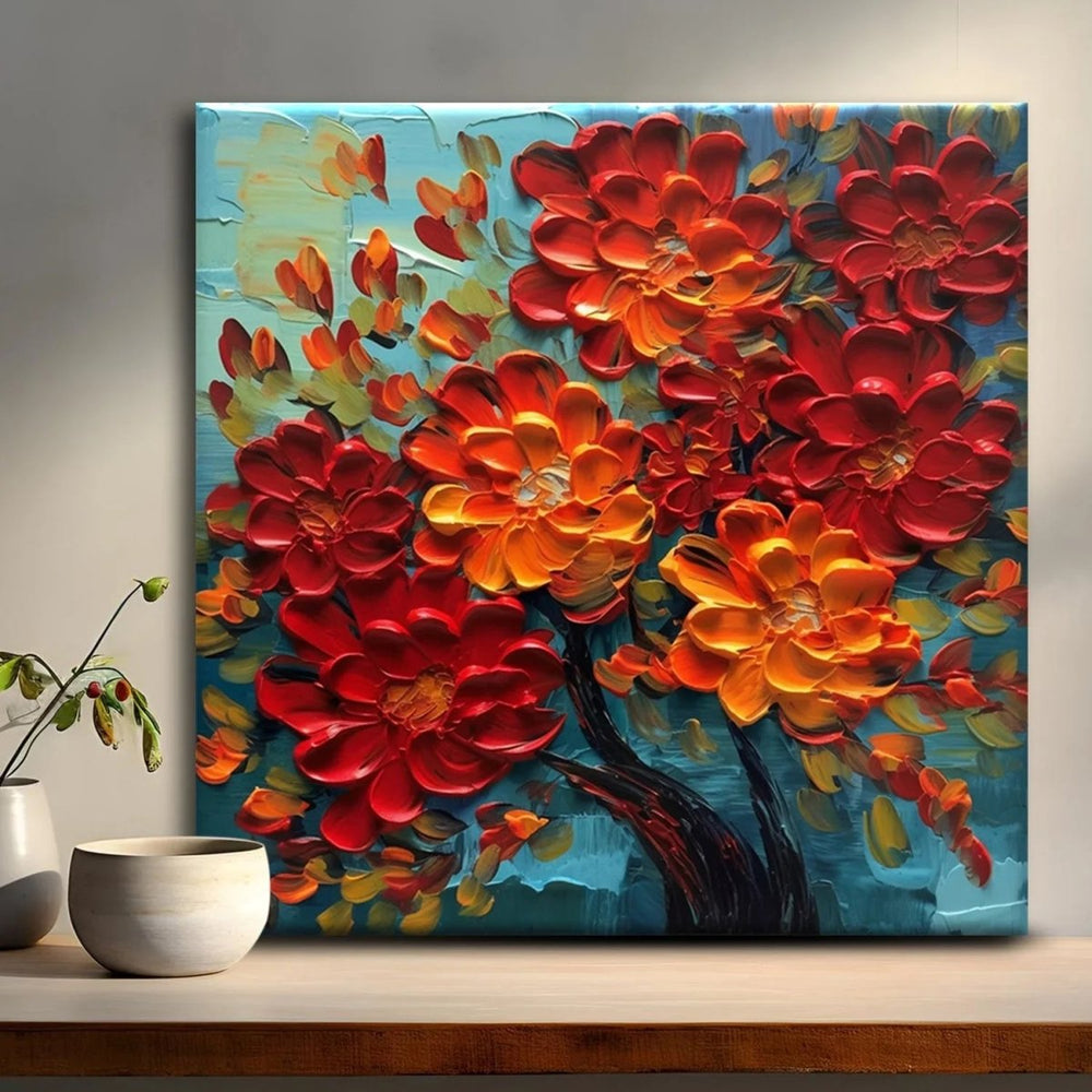 Garden Blooms Fresh Floral Art - All India Decor