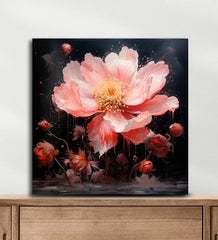 Lush Blooms Colorful Floral Paintings - All India Decor