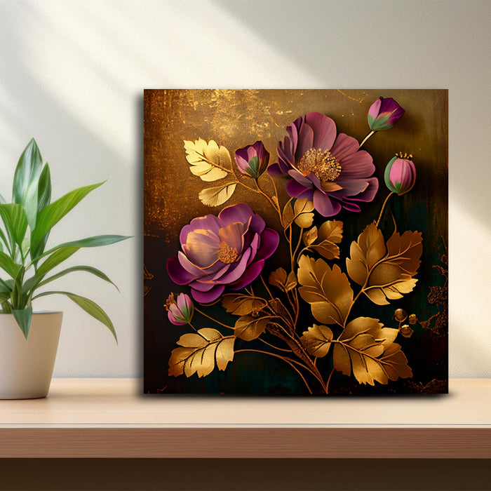 Sunlit Petals Bright Floral Paintings